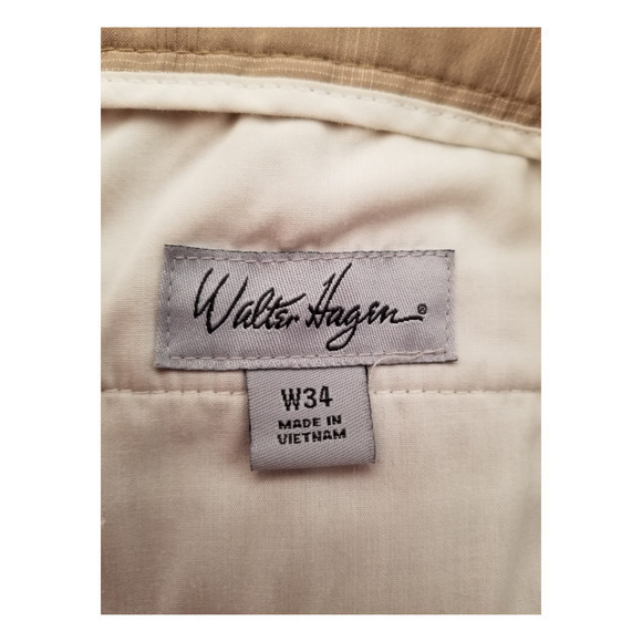 Walter Hagen Men's Beige Golf Shorts Size 34 Inseam 10 in - Picture 4 of 5